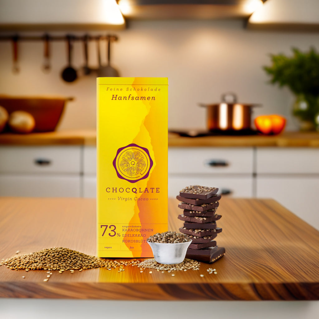 HANFSAMEN CHOCQLATE Bio Schokolade