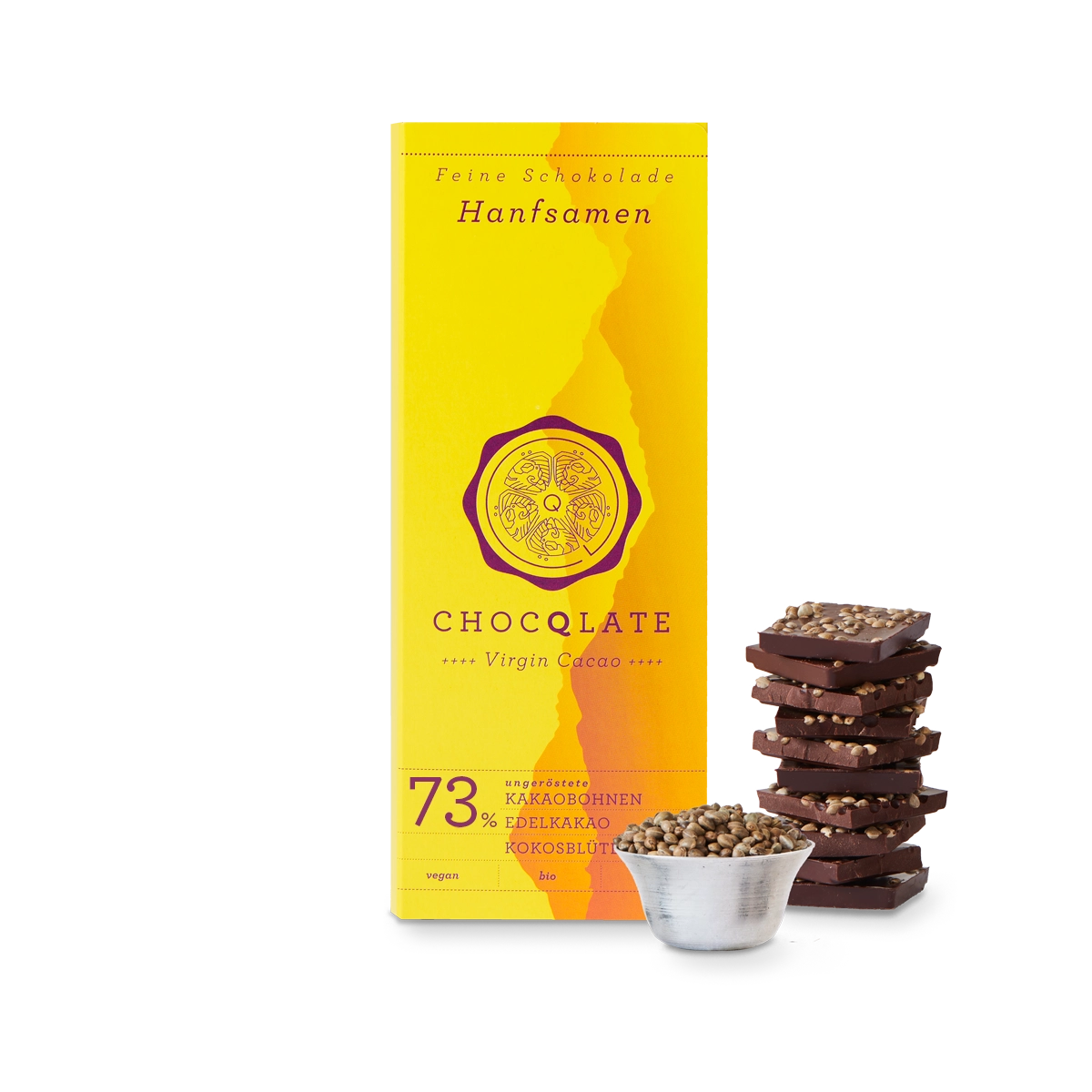 HANFSAMEN CHOCQLATE Bio Schokolade