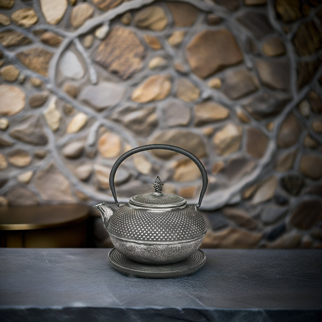 Arare 1.5l in silber, Teekanne