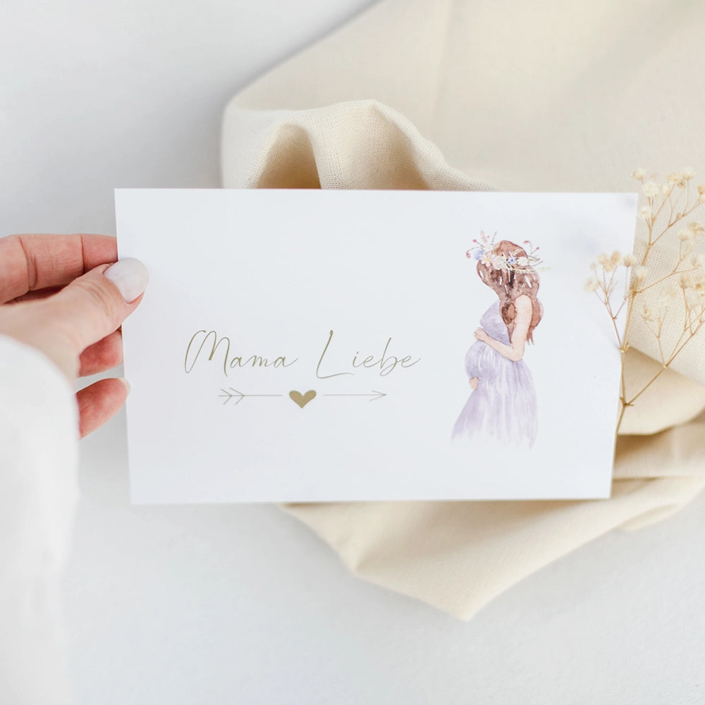 Postkarte "Mama Liebe"