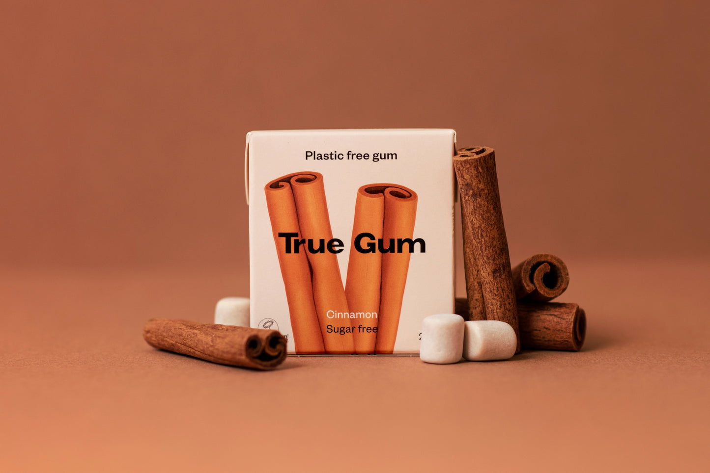 Plastikfreier Kaugummi TRUE GUM (Zimt)