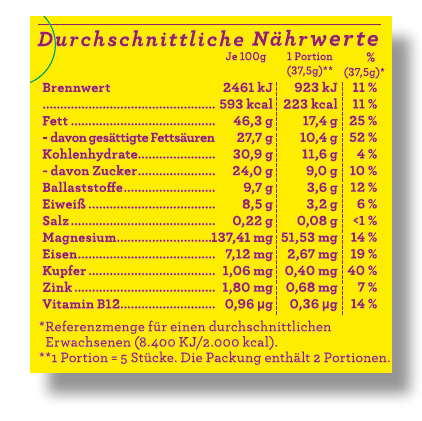 HANFSAMEN CHOCQLATE Bio Schokolade