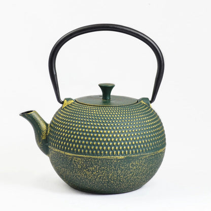 Grain Teekanne aus Gusseisen, 0.8l grüngold