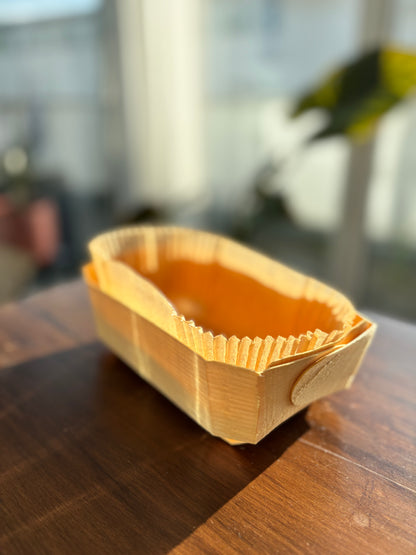Holzbackform (inkl. Silikon-Backpapier)