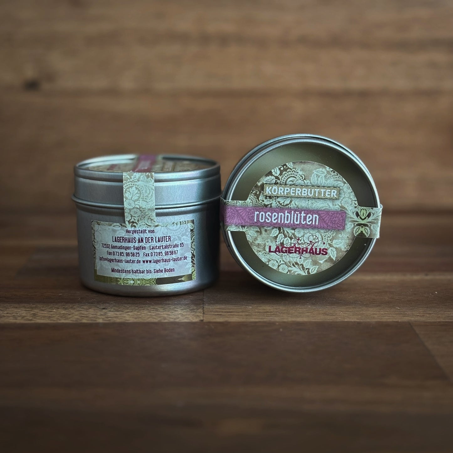 Körperbutter Rosenblüten