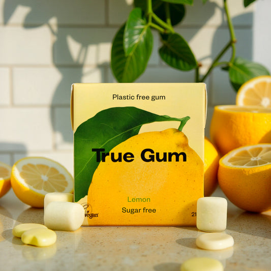Plastikfreier Kaugummi TRUE GUM (Zitrone)